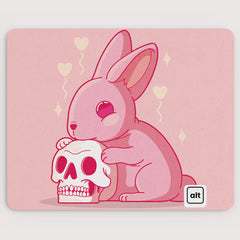 Bunny Skull Mousepad - [alt_customs]