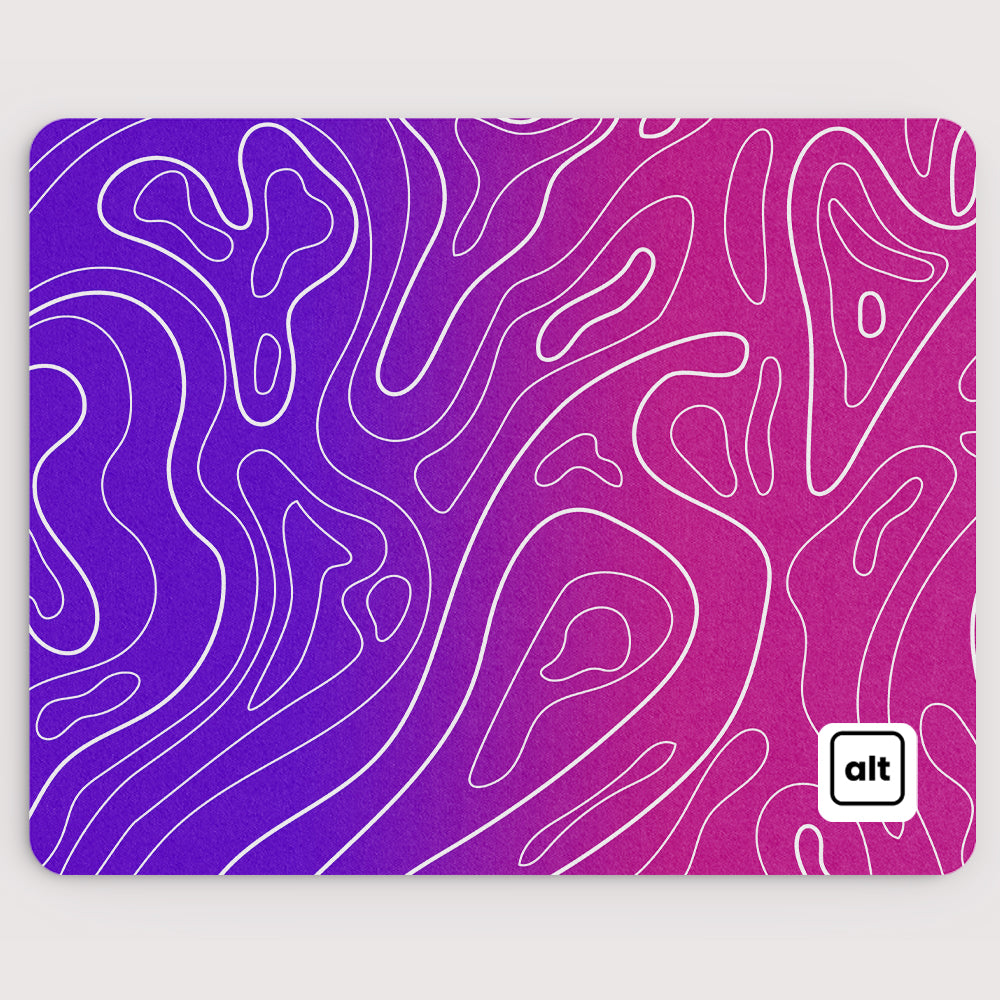 Magical Ombre Damascus Mousepad