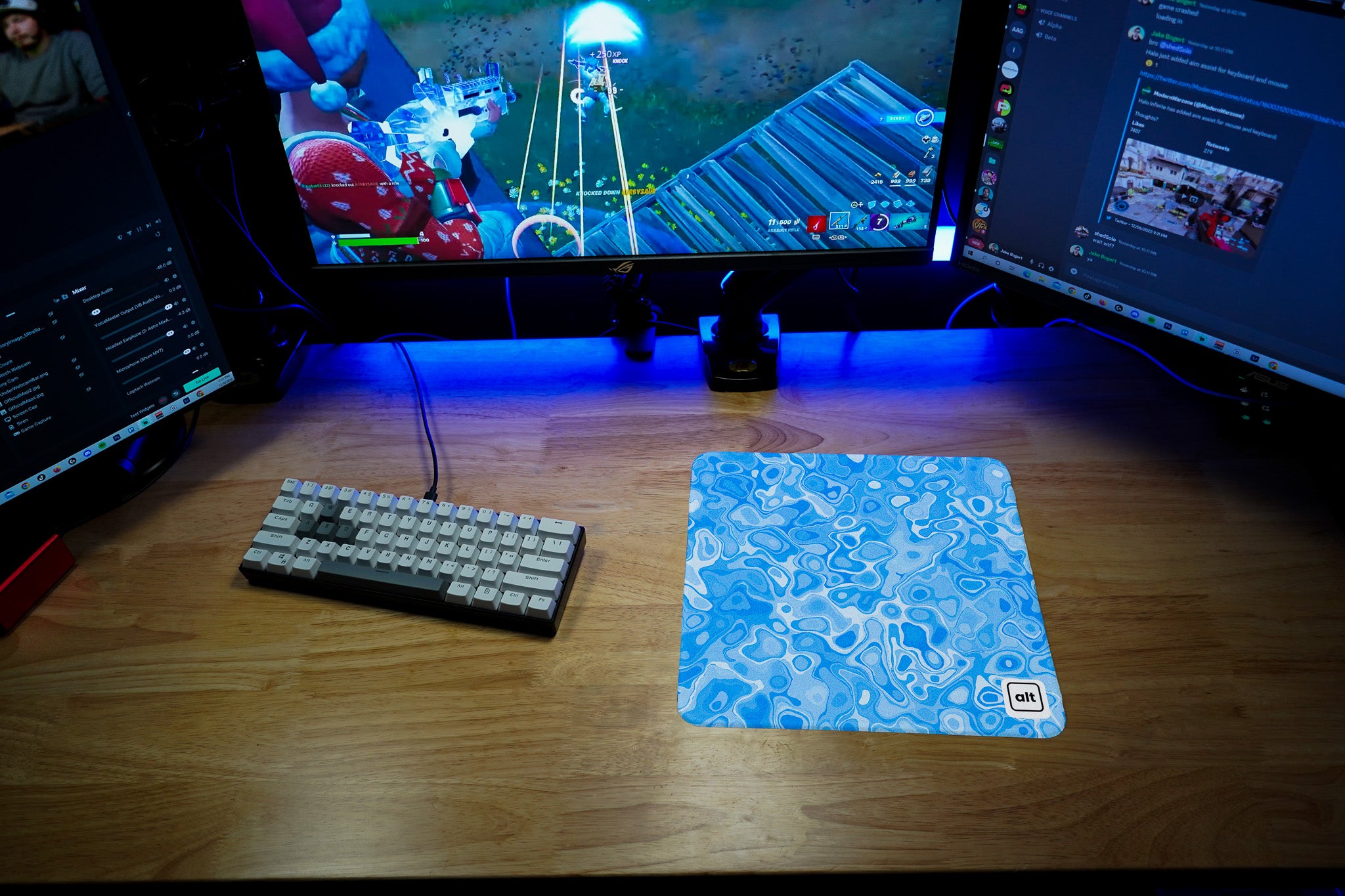 Blue Quartz Mousepad
