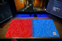 Webslinger Ombre Damascus Mousepad - [alt_customs]
