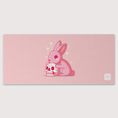 Bunny Skull Mousepad - [alt_customs]