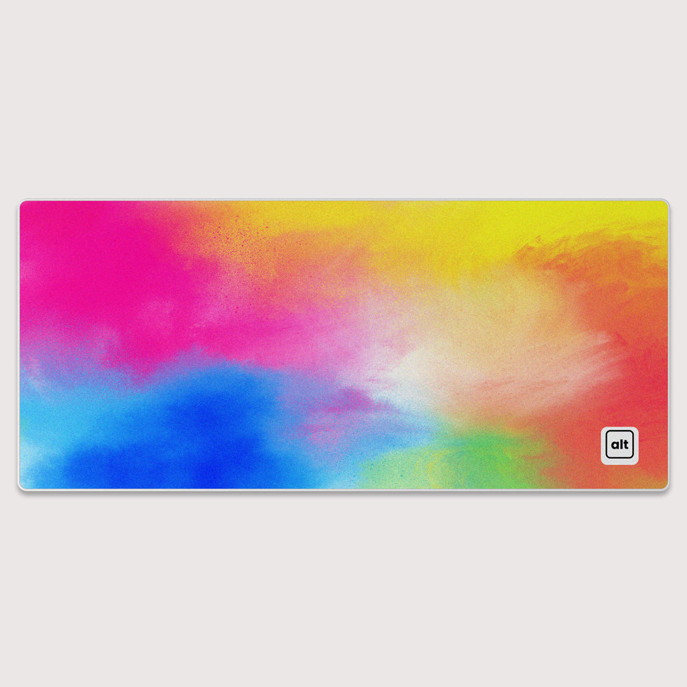 Rainbow Watercolor Mousepad