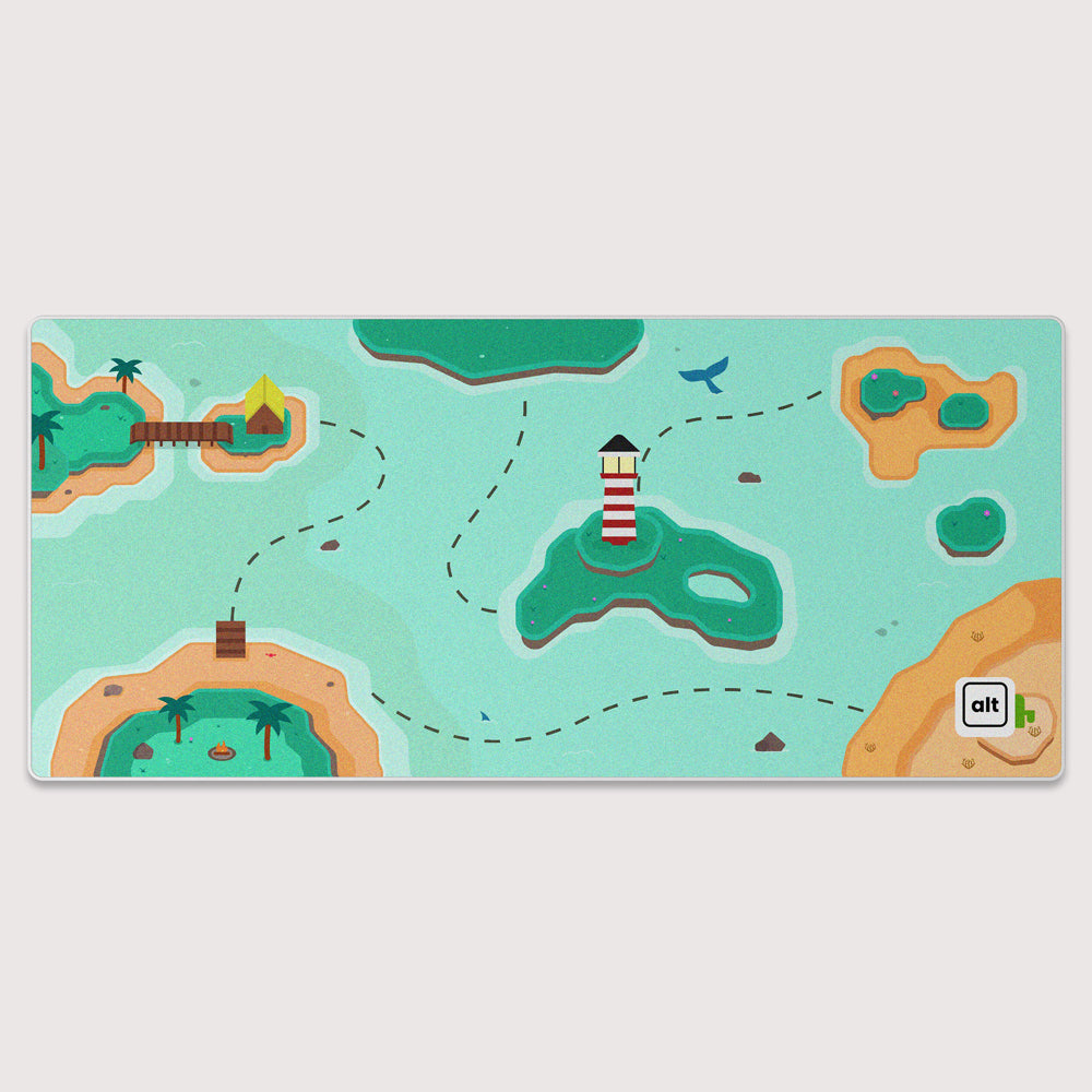 Adventure Map Mousepad