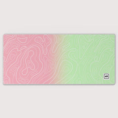 Watermelon Ombre Damascus Mousepad - [alt_customs]