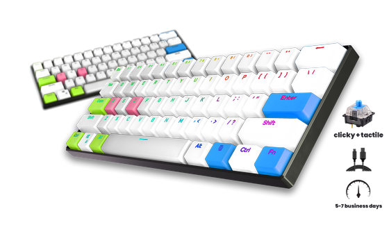 Fresco T1 Pro 60% Gaming Keyboard - Gaming Keyboards