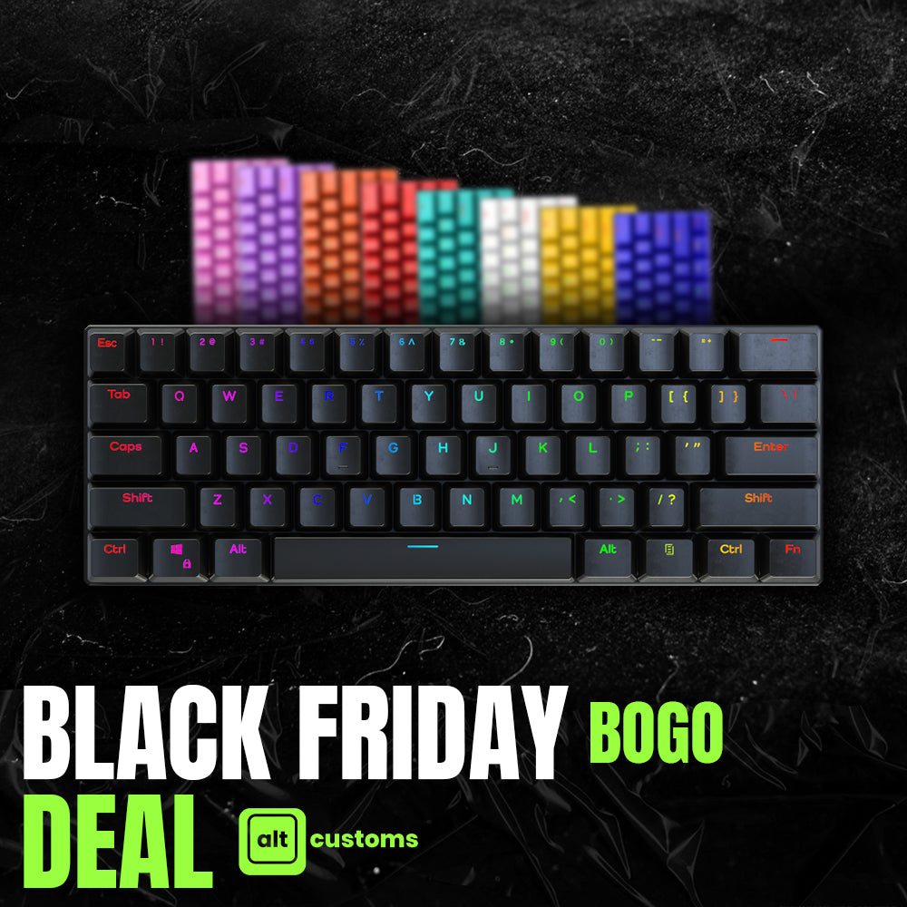BOGO T1 Pro 60% Keyboard Deal Blue Switches