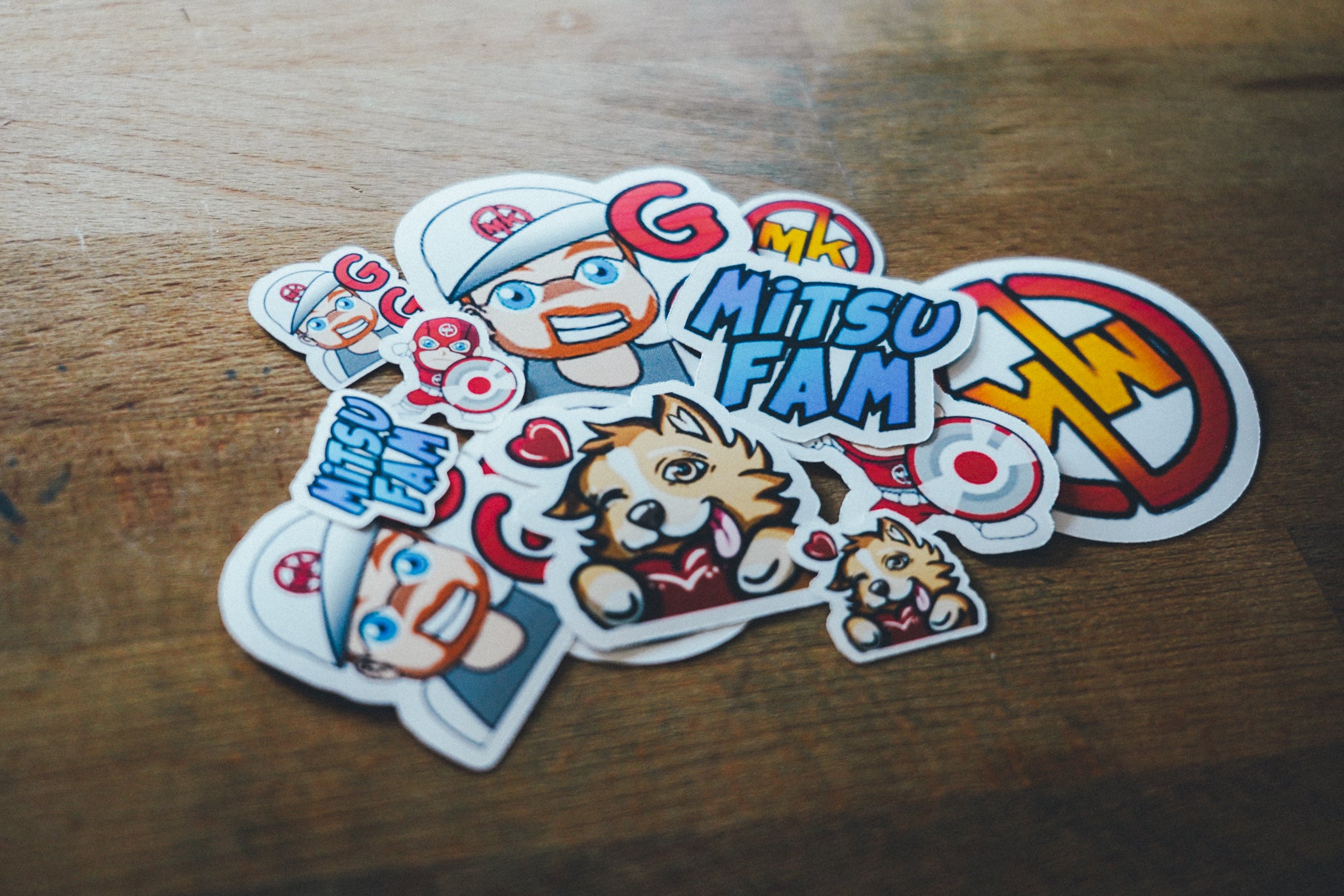 Mitsu Sticker Pack - Gaming Keyboards