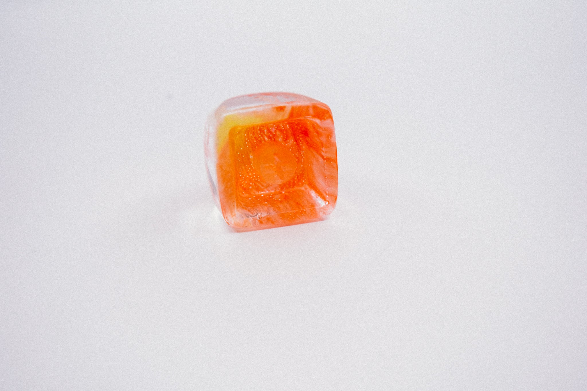 Orange Jelly Artisan Keycap - Gaming Keyboards