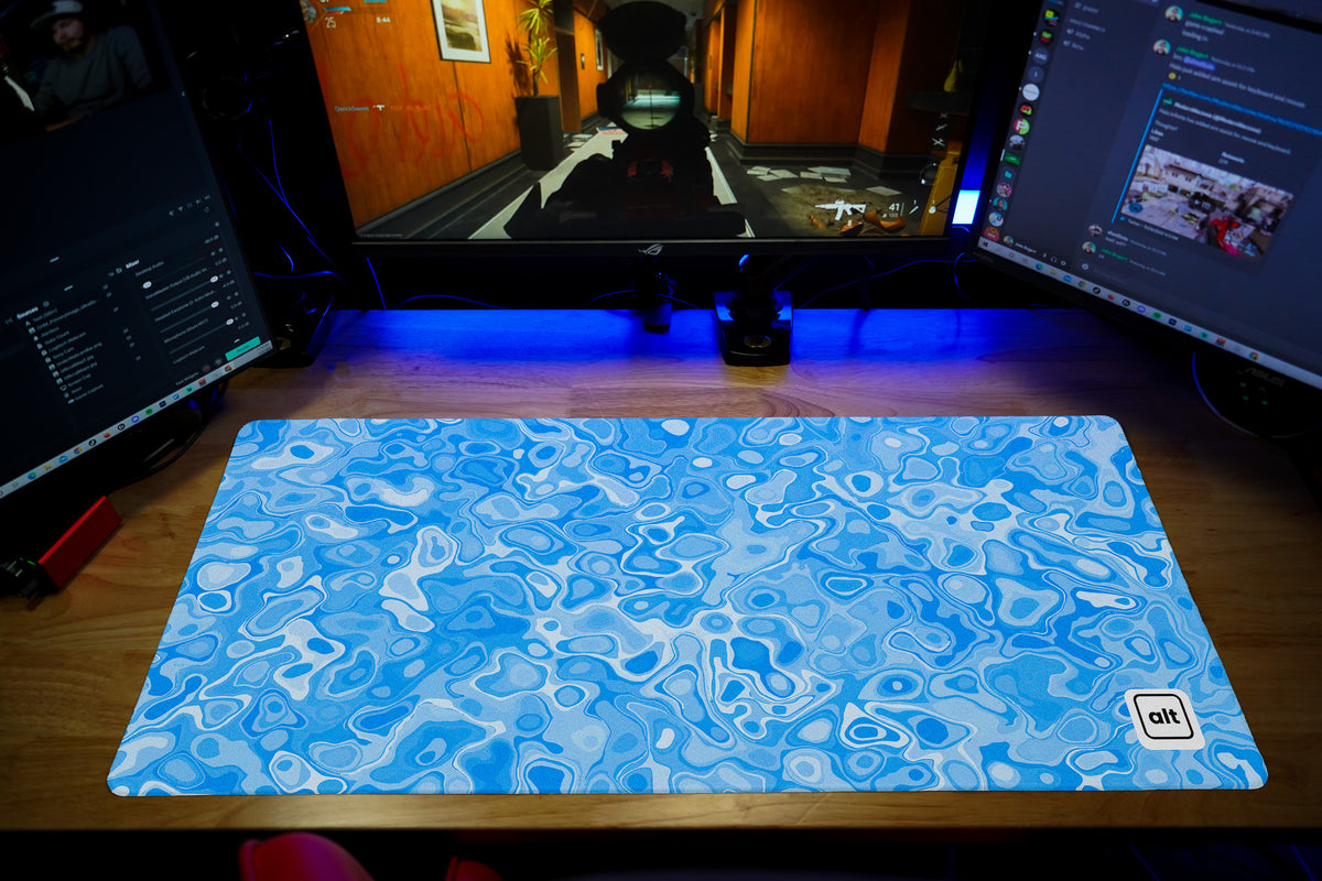 Blue Quartz Mousepad - [alt_customs]