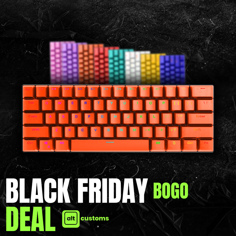 BOGO T1 Pro 60% Keyboard Deal Blue Switches