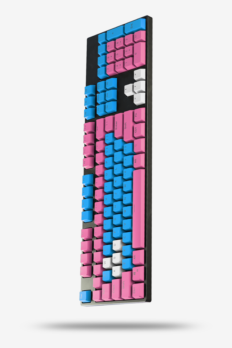 Cotton Candy Keycaps - Gaming Keyboards