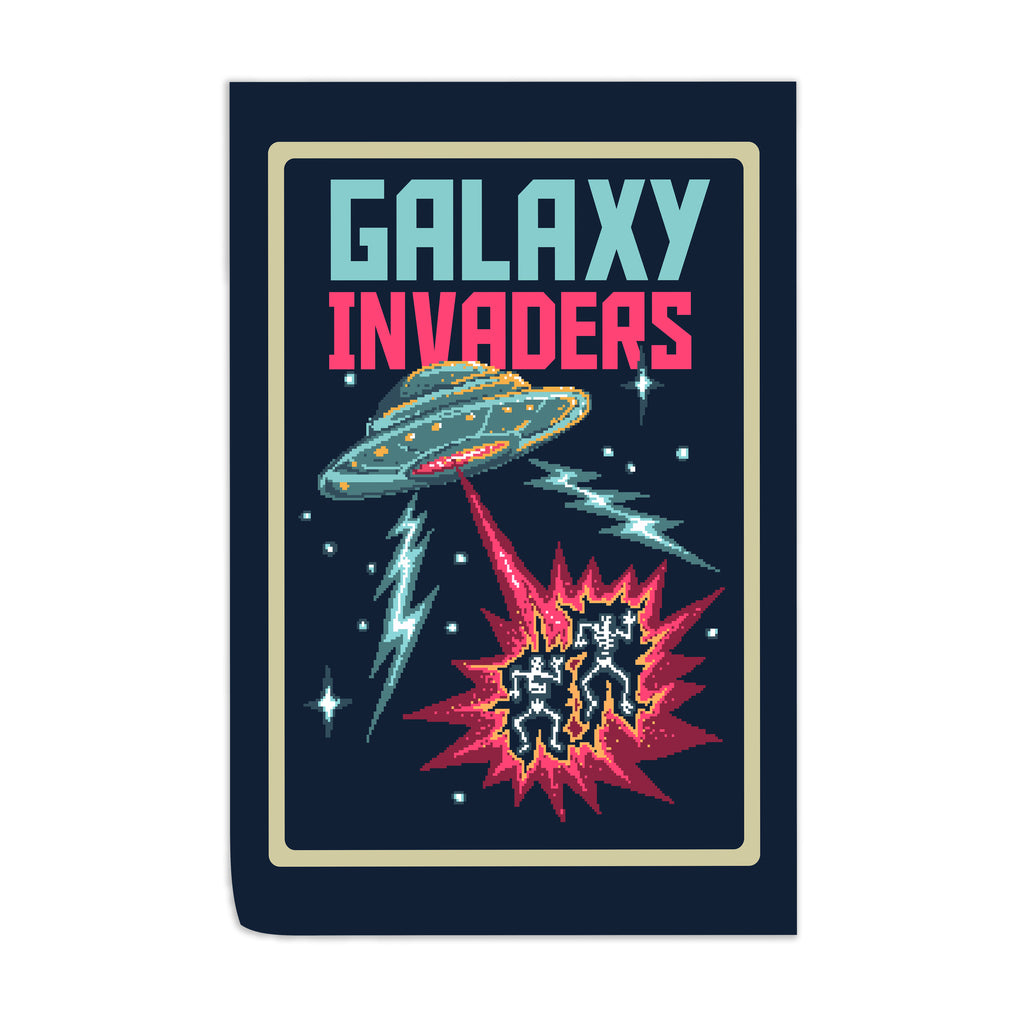 Galaxy Invaders Wall Art