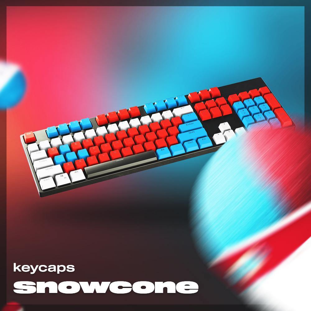 Snow Cone Keycaps - AltCustomsKeyboards